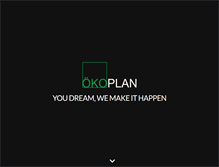 Tablet Screenshot of oekoplan.com