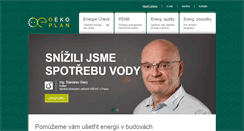 Desktop Screenshot of oekoplan.cz